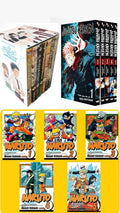"Echoes Beyond the Silence" A Silent Voice Complete Series Box Set 1-7 || Jujutsu Kaisen, Vol. 1-10 Naruto Box Set 1-10 💥 With Bonus Manga Wall Framed Poster!