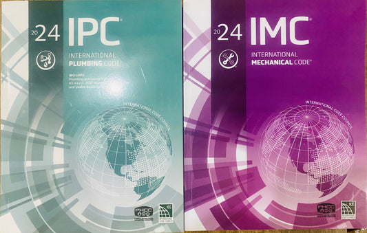 2024 International Plumbing Code | 2024 International Mechanical Code (Paperback)